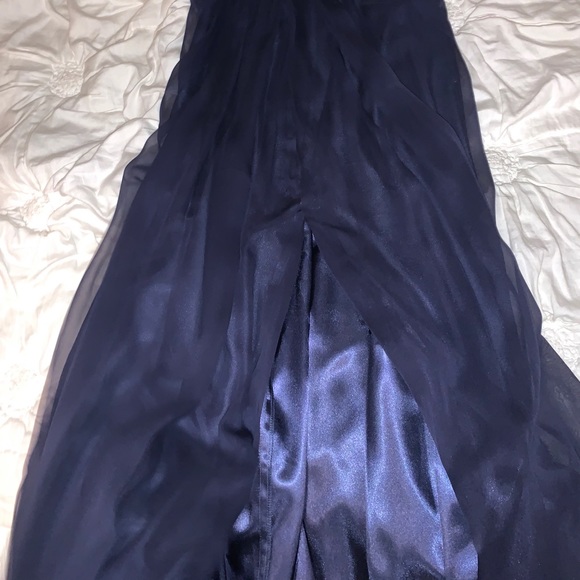 BRAND NEW Aidan Maddox Strapless Gown - Picture 4 of 7